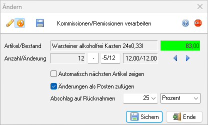 Datei:Auftragsverwaltung Anzahl aendern Kommissionieren Aendern Popup1 2025.png