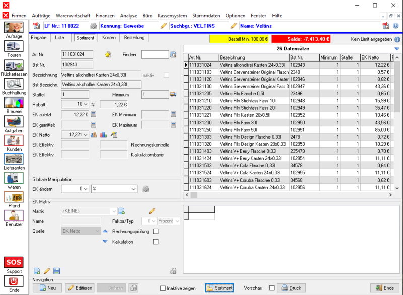 Datei:Lieferantenstamm Sortiment importieren 2025.PNG