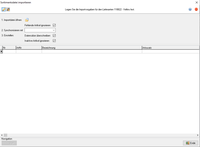 Datei:Lieferantenstamm Sortiment importieren Menue 2025.PNG